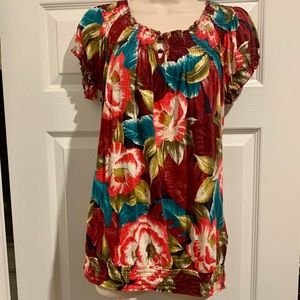 ⭐️2 for $15⭐️ Lucky boho peasant floral top